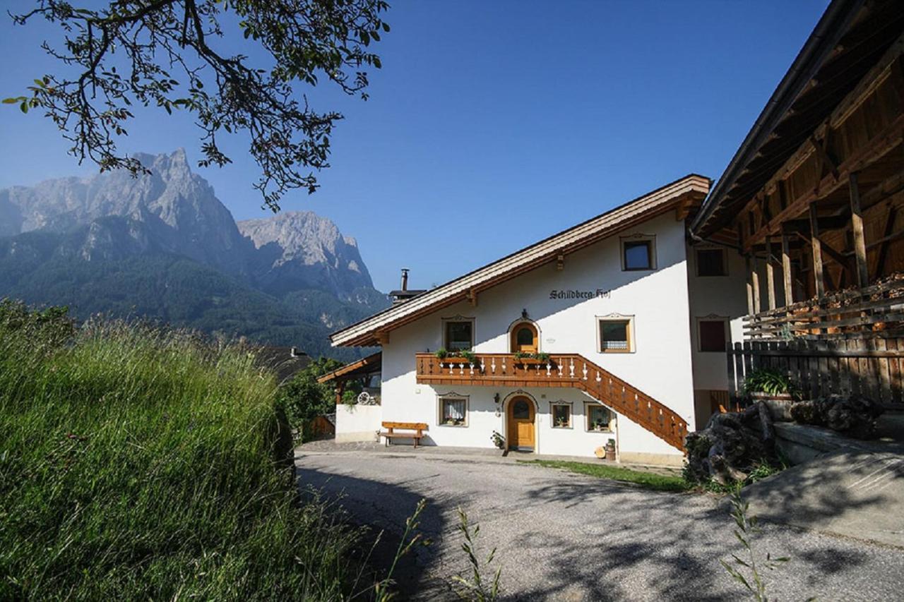 Apartament Schildberghof Panorama Siusi Zewnętrze zdjęcie